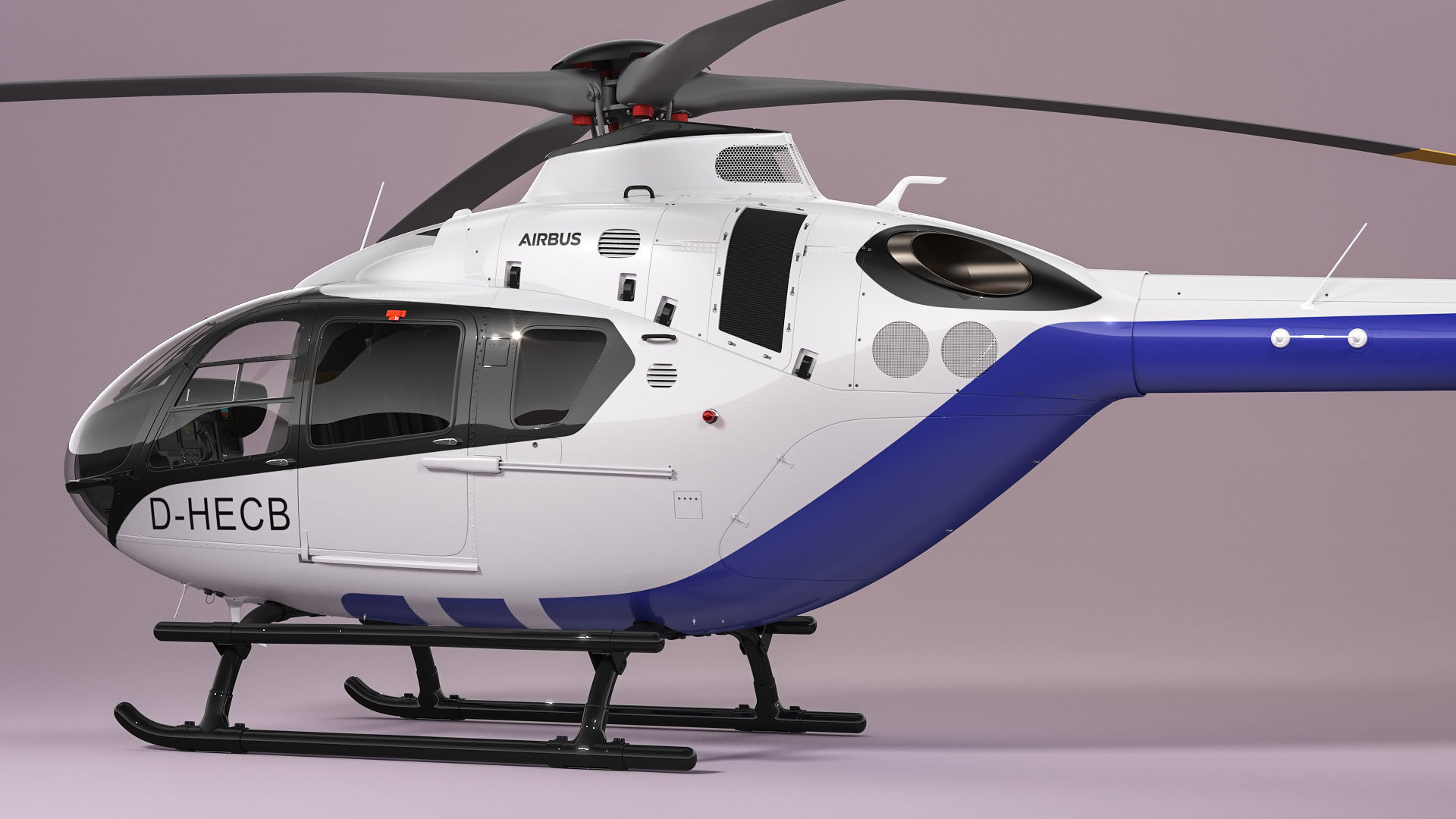 Airbus Helicopter H135 3D model_4