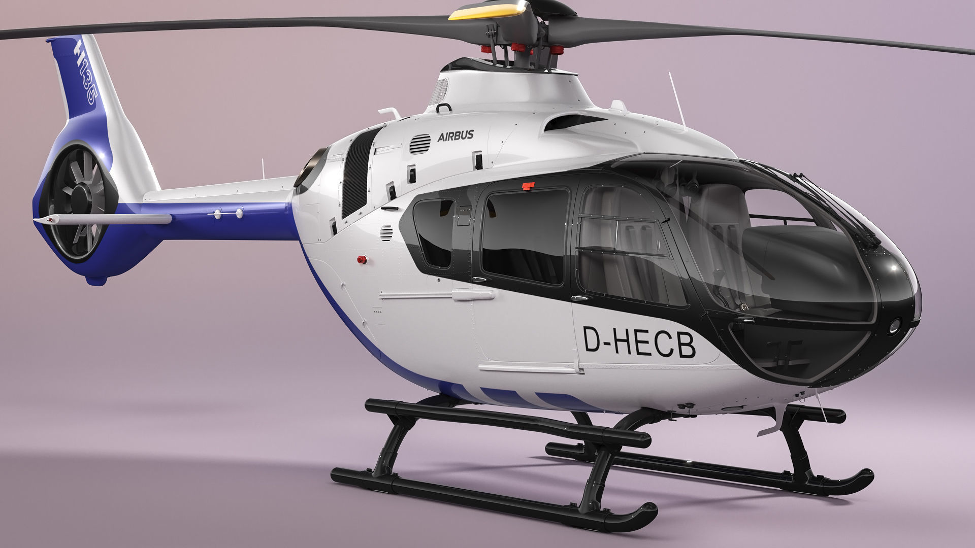 Airbus Helicopter H135 3D model_5