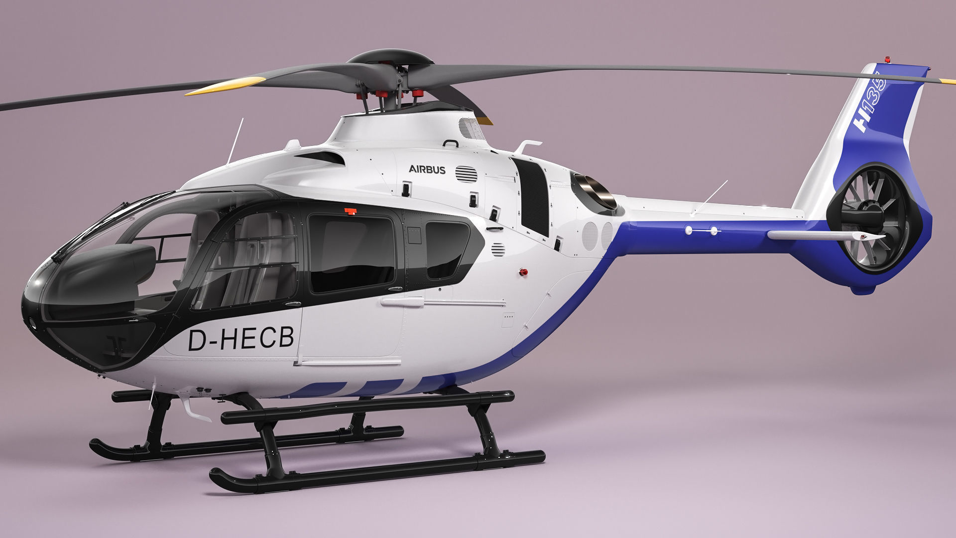 Airbus Helicopter H135 3D model_3