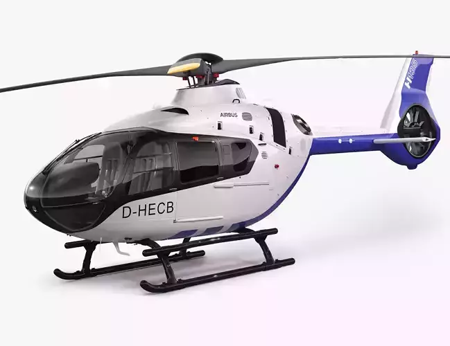 Airbus Helicopter H135 3D model Airbus Helicopter H135 3D model