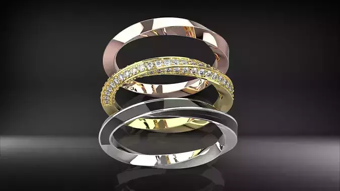 twist rings size J L M N O P