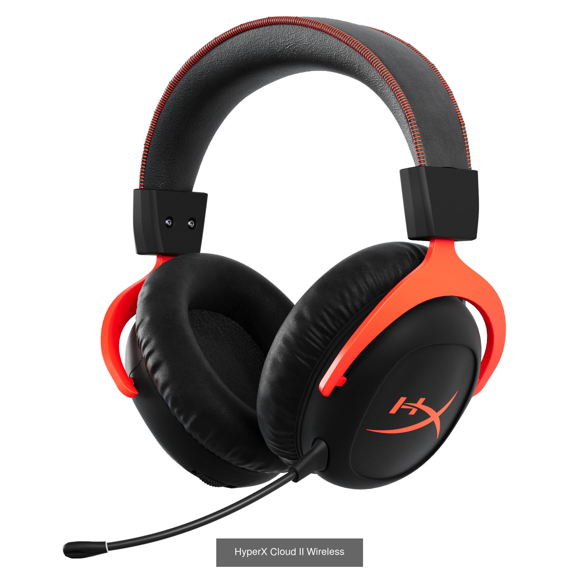 HyperX Cloud II Wireless and MSI PRO MP273 3D Model Collection_3