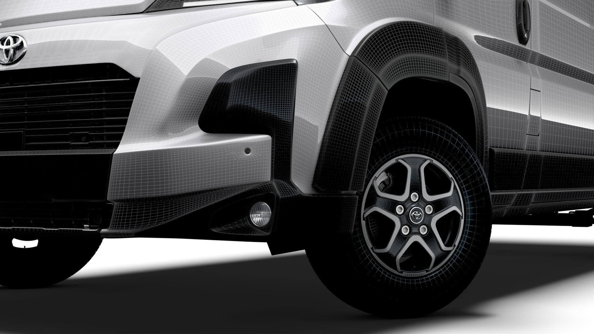 Toyota ProAce Max Electric Van L2H1 2024 3D model_17