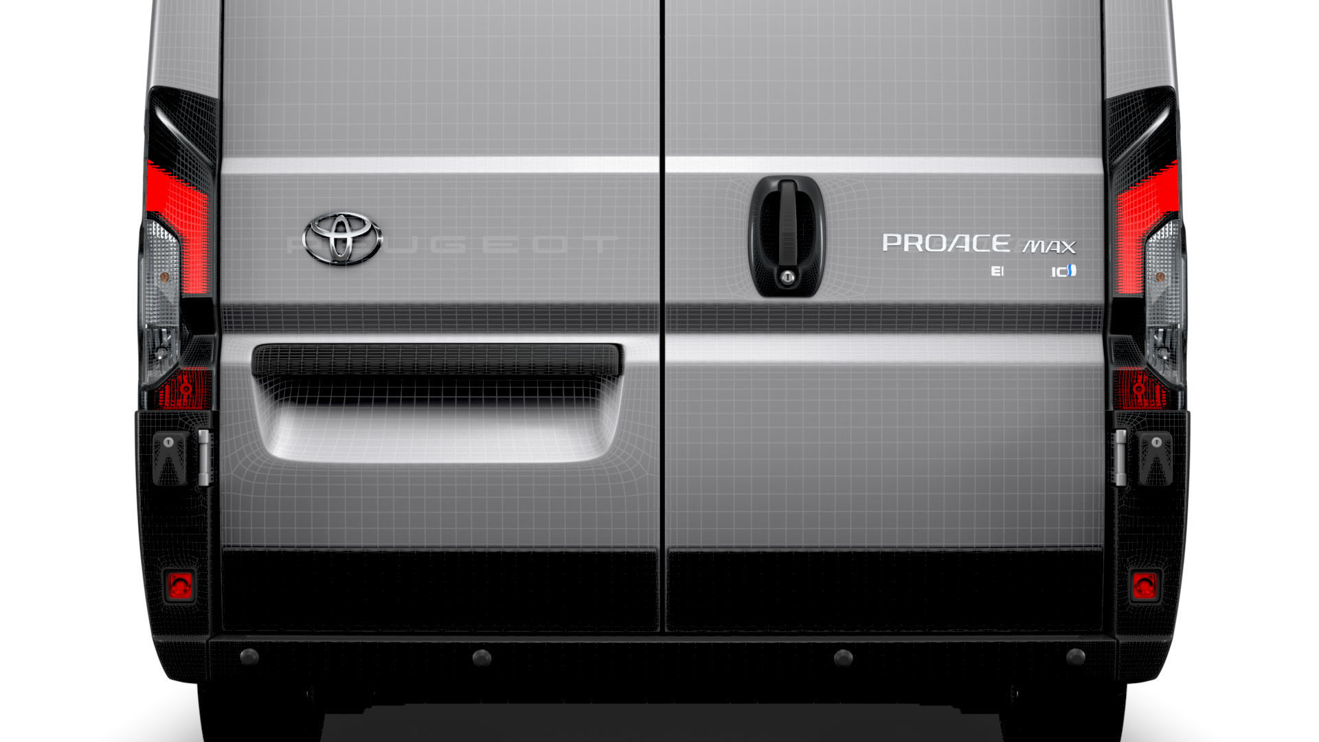 Toyota ProAce Max Electric Van L2H1 2024 3D model_27