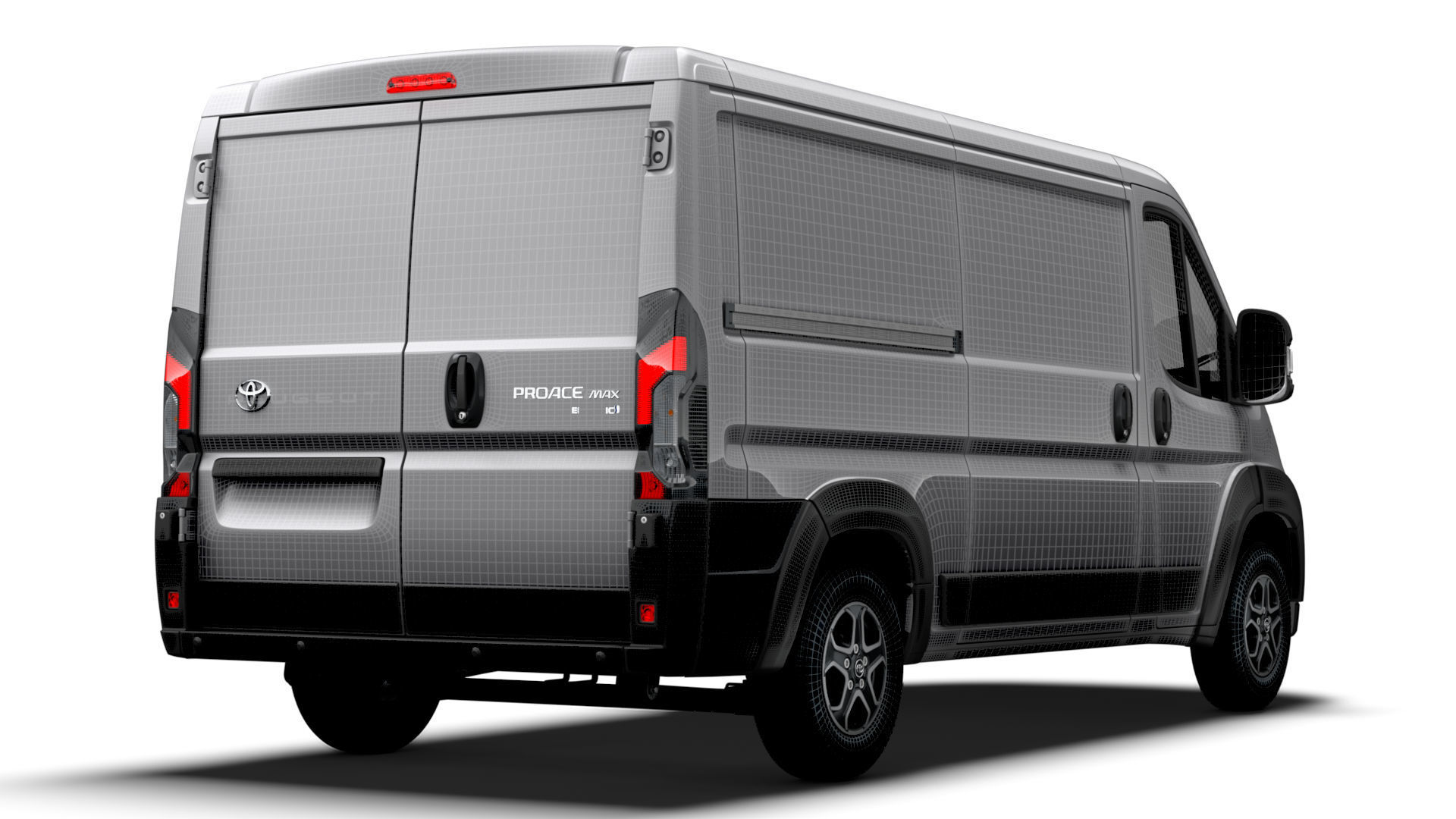 Toyota ProAce Max Electric Van L2H1 2024 3D model_19