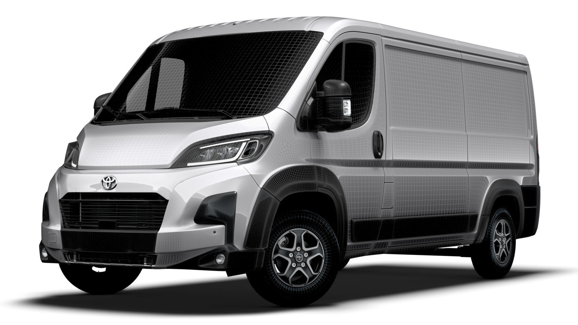 Toyota ProAce Max Electric Van L2H1 2024 3D model_22