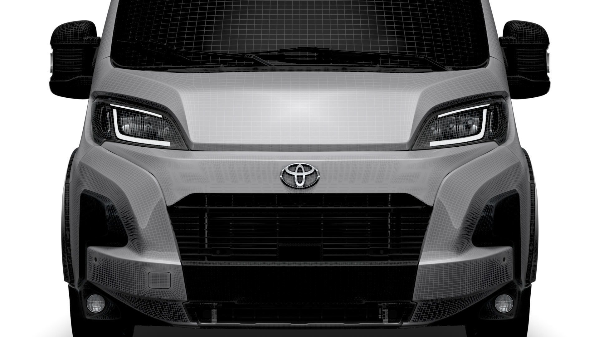 Toyota ProAce Max Electric Van L2H1 2024 3D model_21