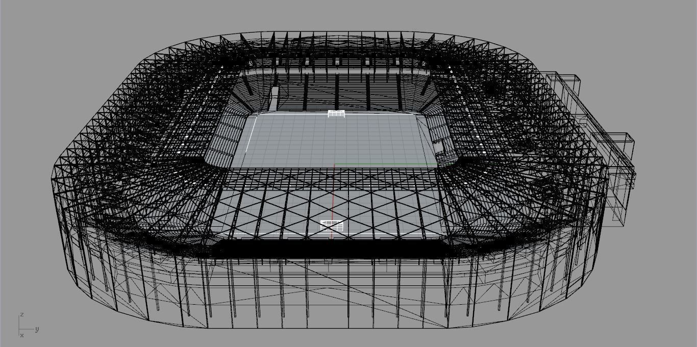 Stadium MK MK Dons Low-poly 3D model_15