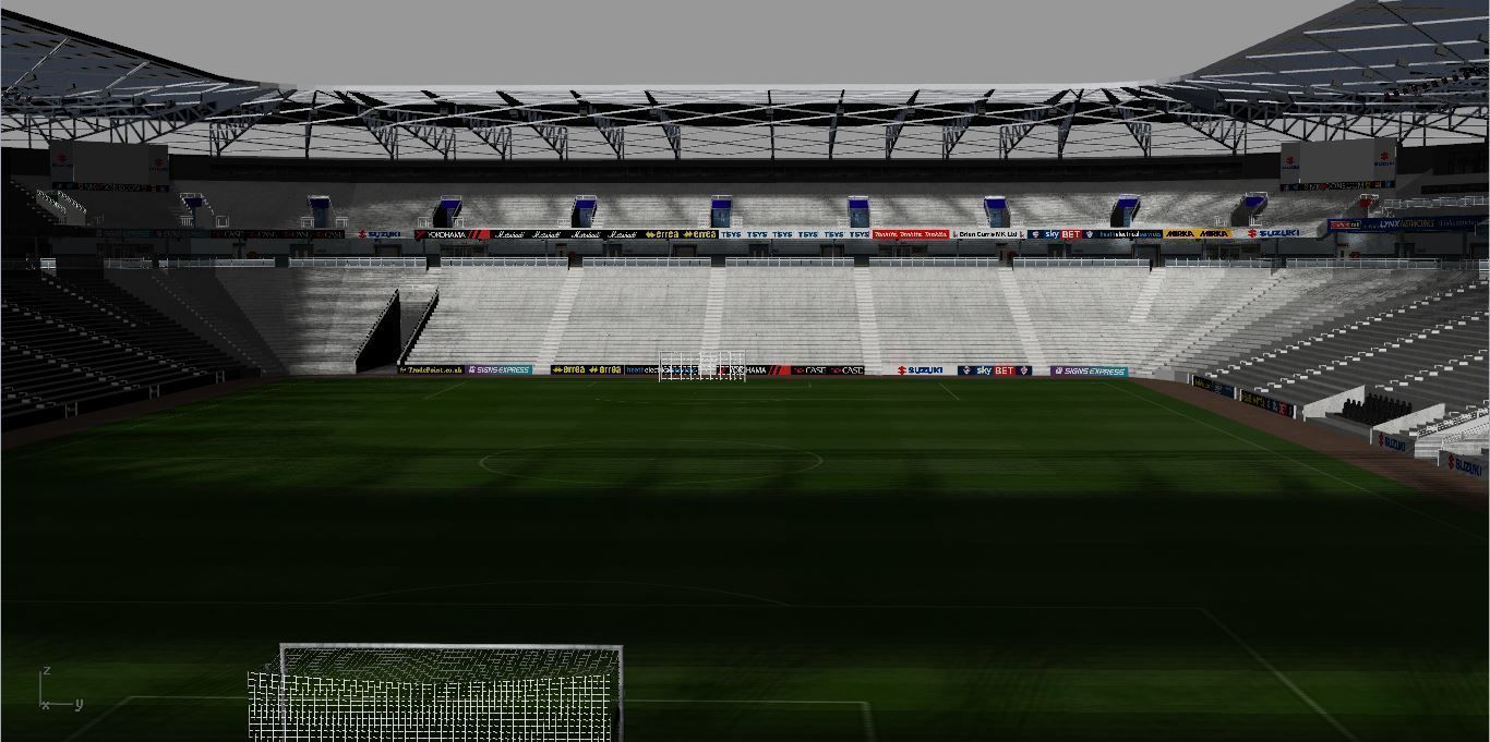 Stadium MK MK Dons Low-poly 3D model_8