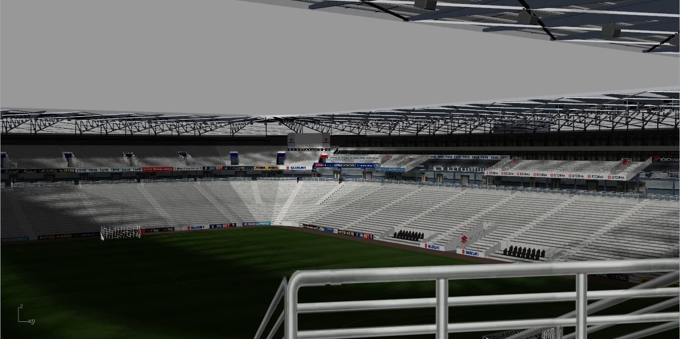 Stadium MK MK Dons Low-poly 3D model_7