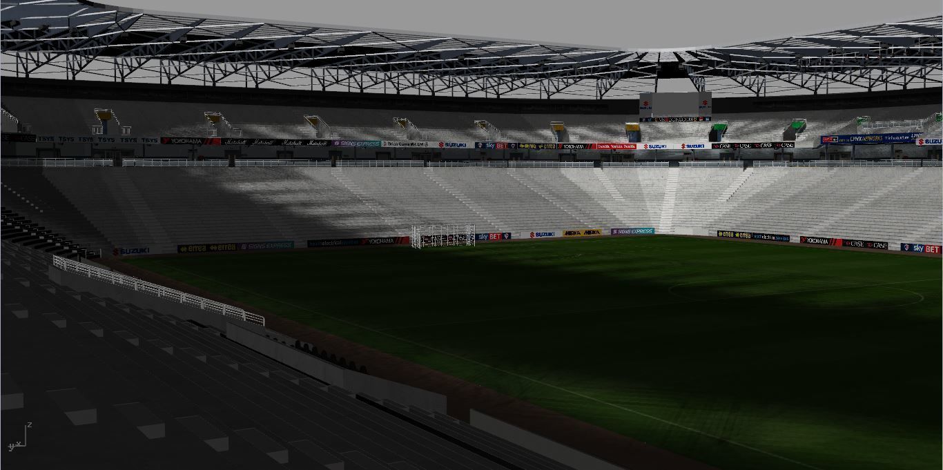 Stadium MK MK Dons Low-poly 3D model_6