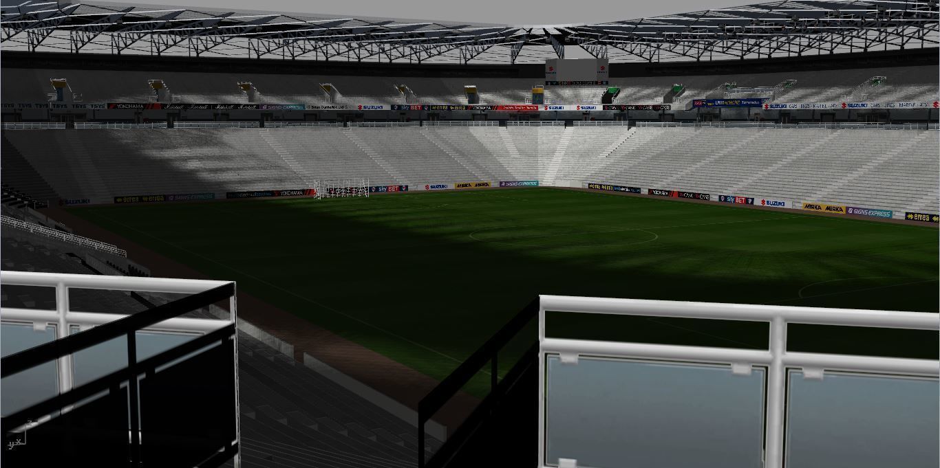 Stadium MK MK Dons Low-poly 3D model_10