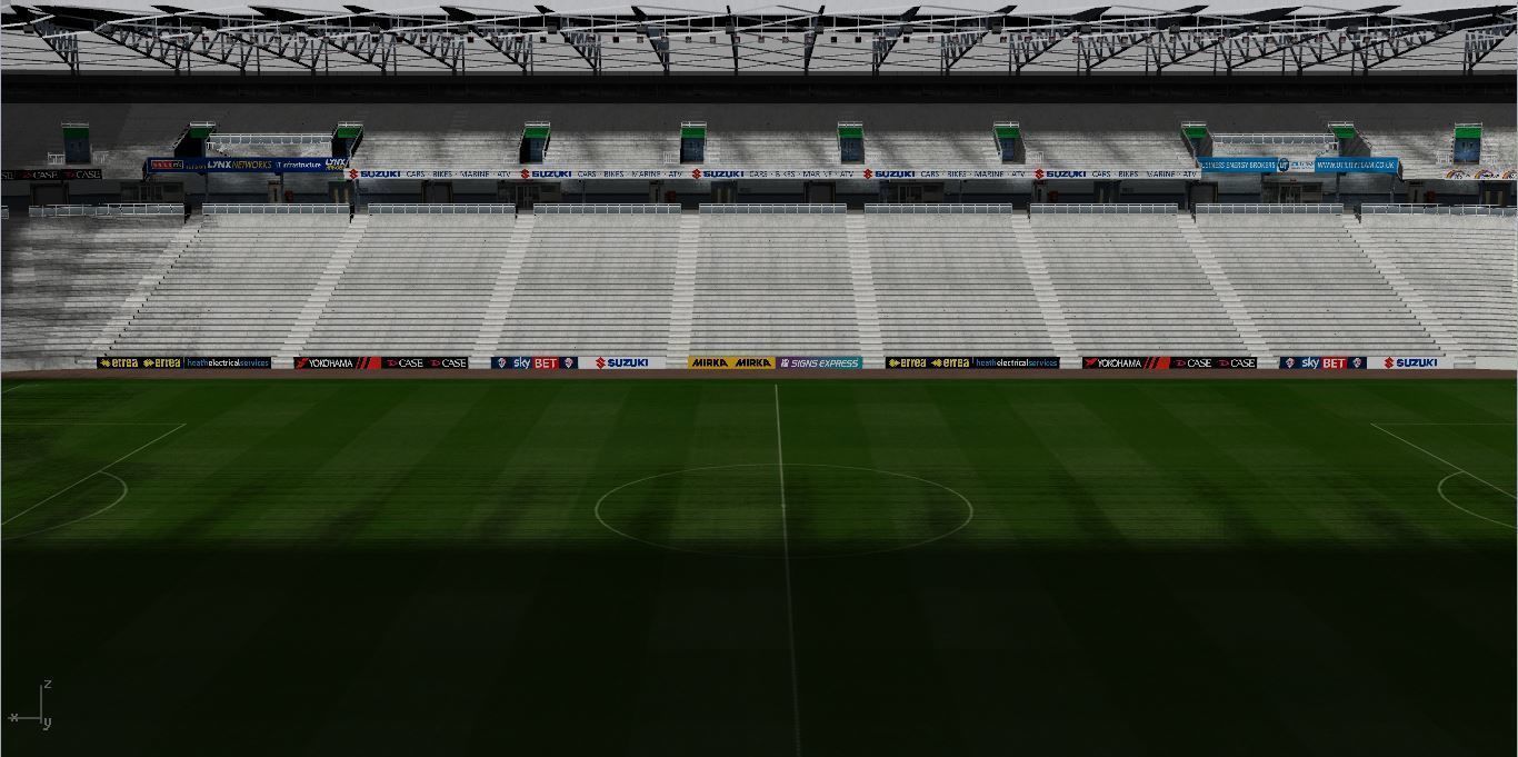Stadium MK MK Dons Low-poly 3D model_9