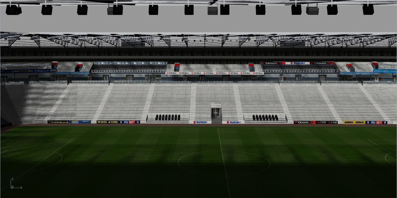 Stadium MK MK Dons Low-poly 3D model_4