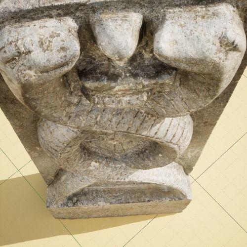 Indian Serpent God Worship idol 3D Model 3D model_6