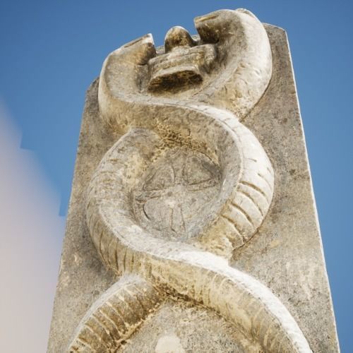 Indian Serpent God Worship idol 3D Model 3D model_5