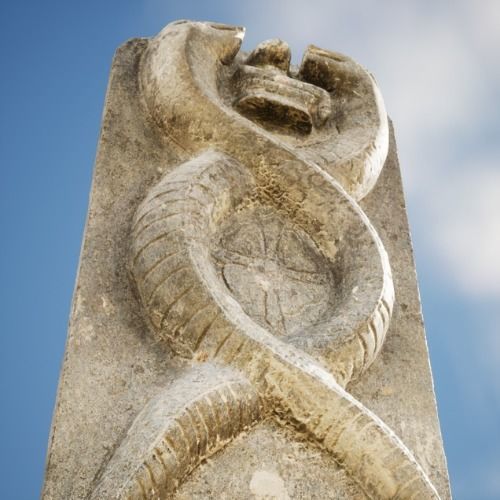 Indian Serpent God Worship idol 3D Model 3D model_4