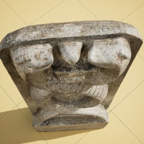 Indian Serpent God Worship idol 3D Model 3D model_7