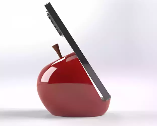 Apple Phone Stand 3D print model
