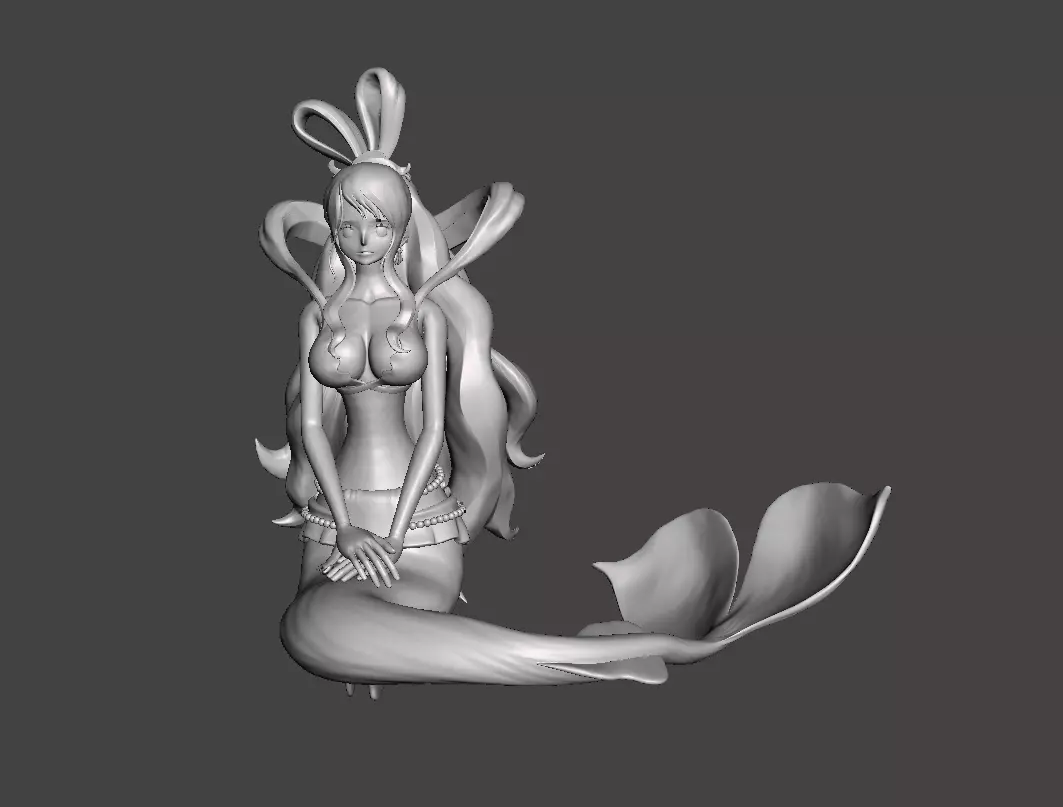 Shirahoshi 3D Model 3D print model_0