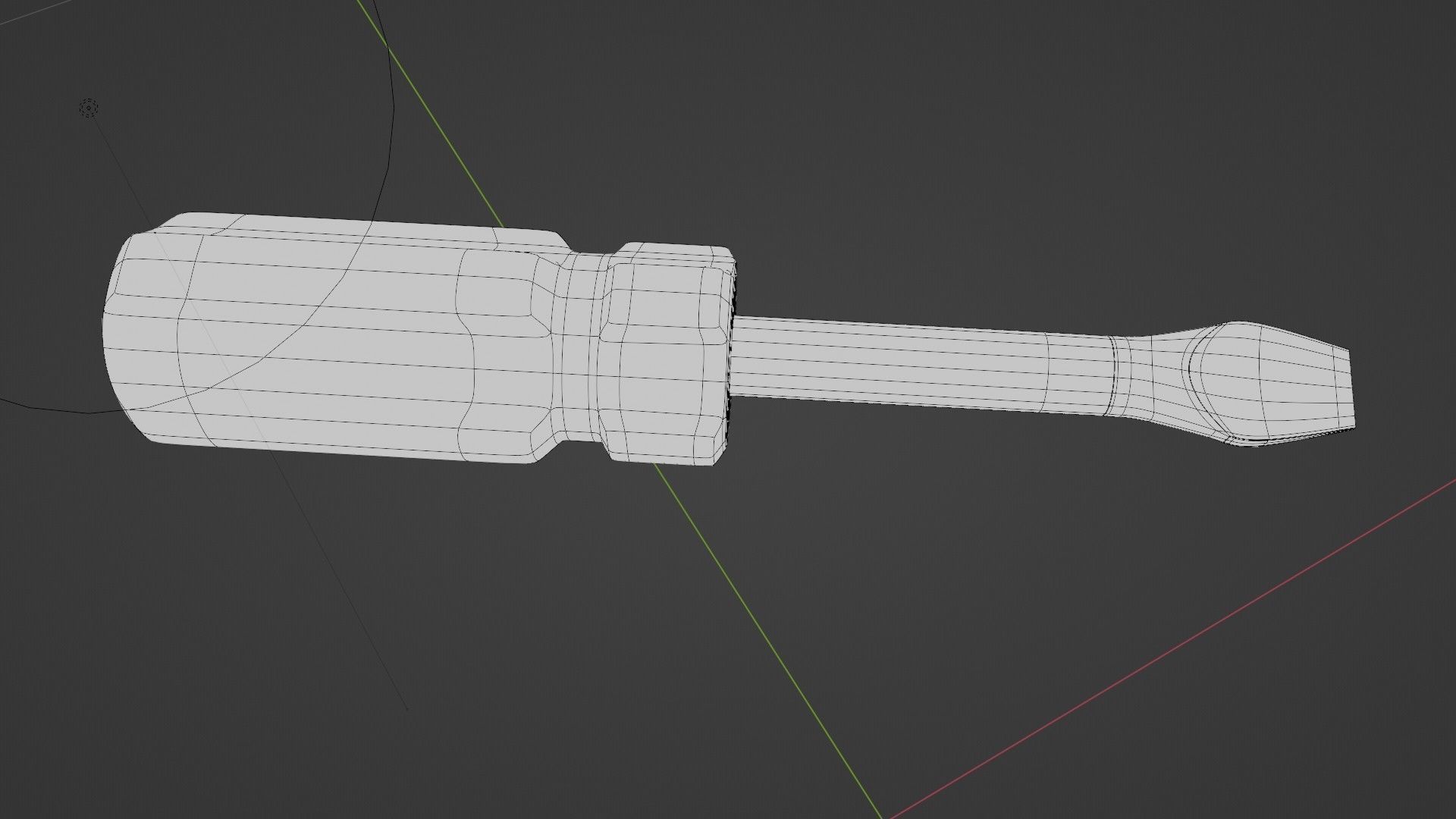 Screwdrivers 01 Low-poly 3D model_12