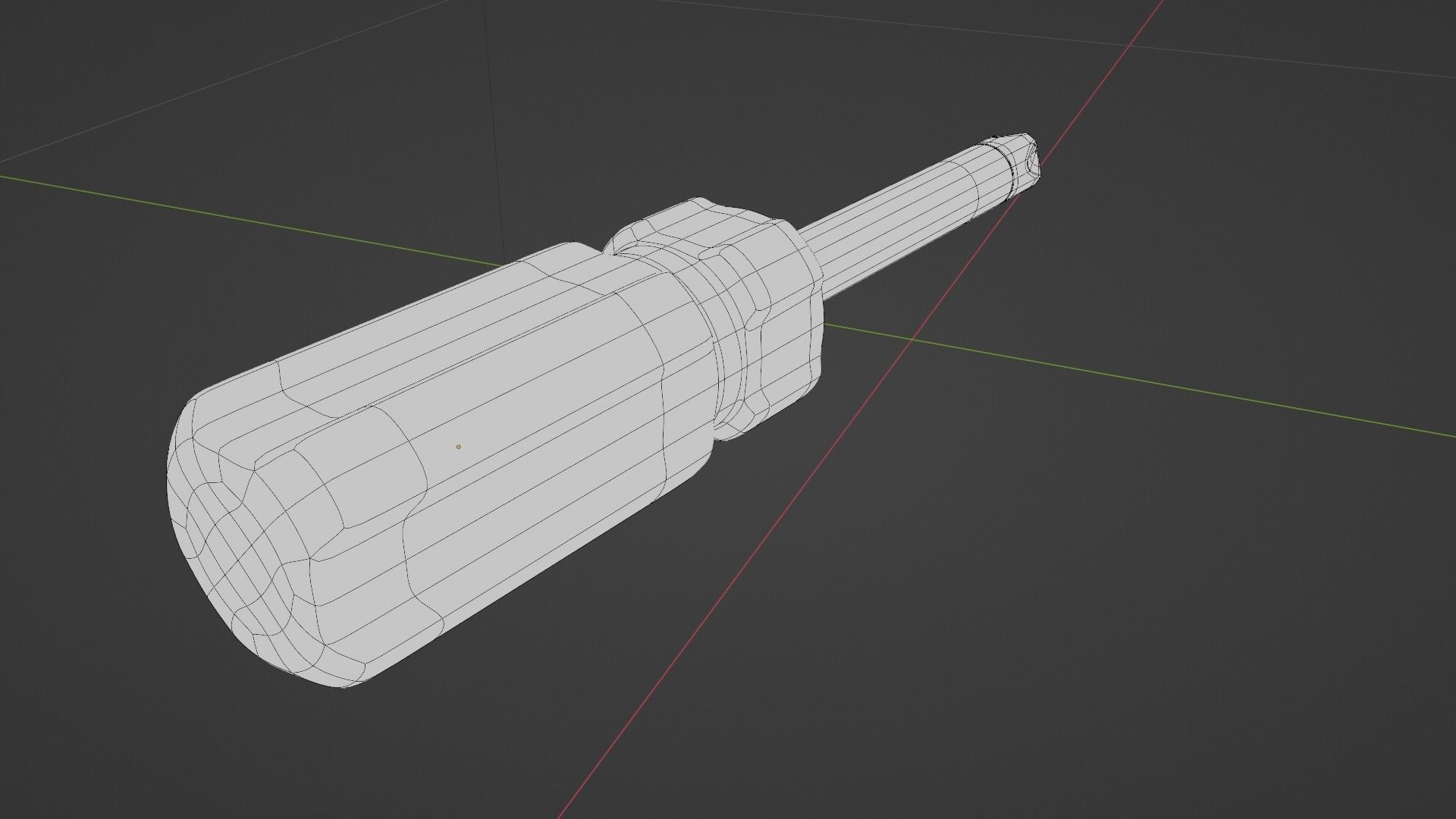 Screwdrivers 01 Low-poly 3D model_14