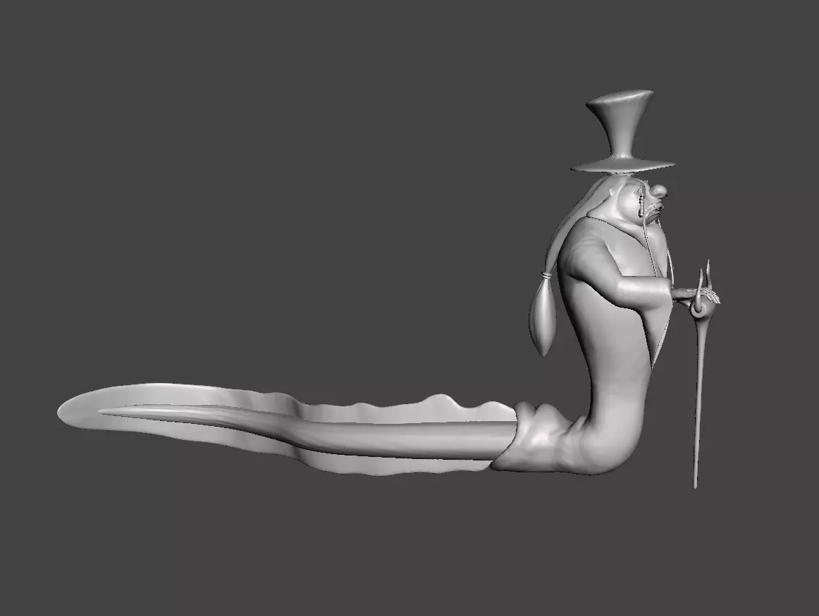 Minister of the left One piece 3D Model 3D print model_0