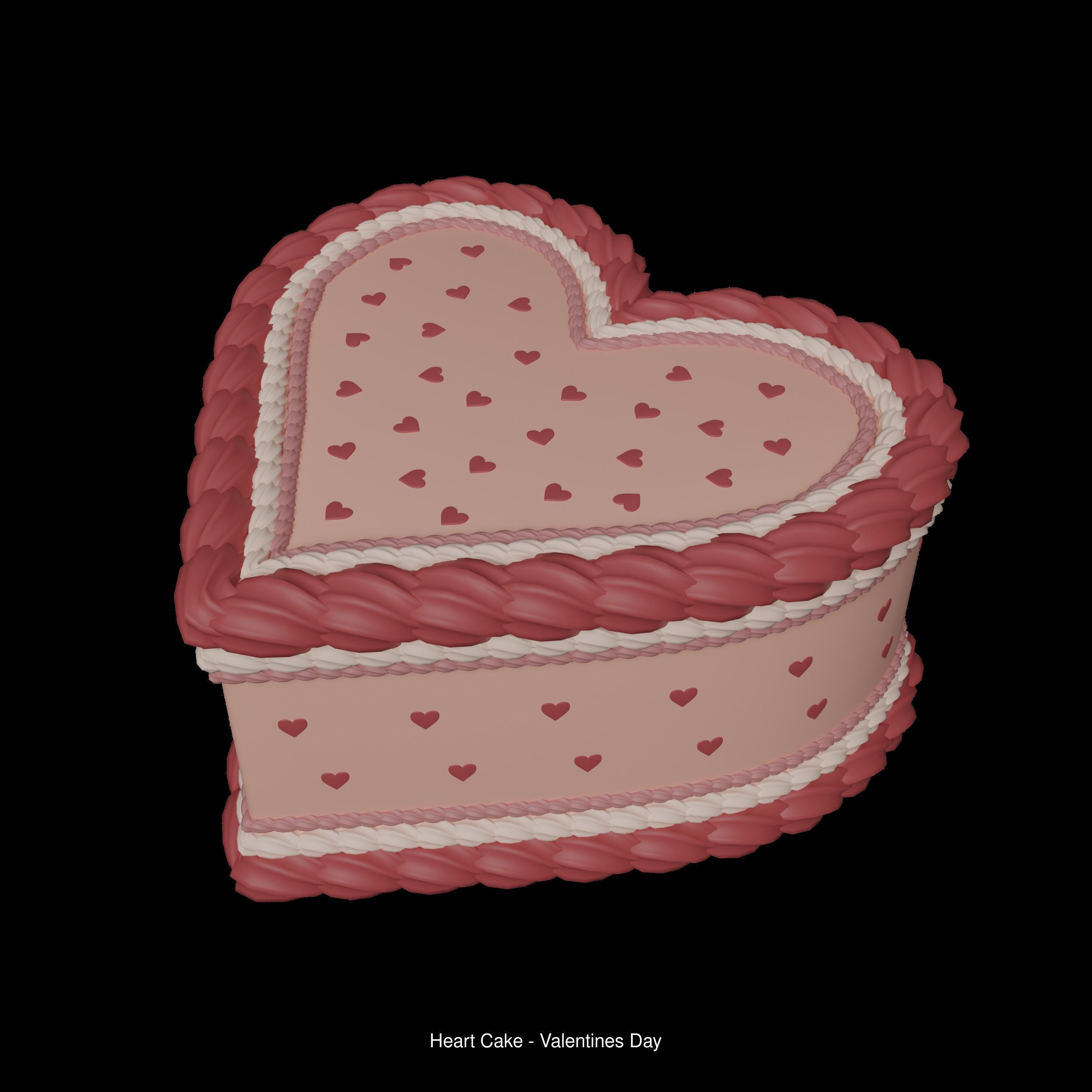 Decorated Cakes 3D Model Collection_4