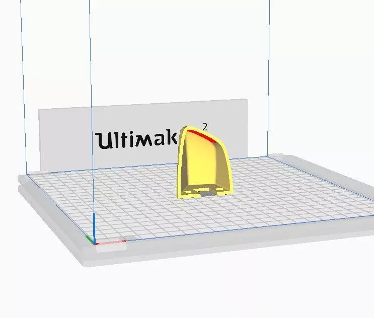 Porsche cayanne car door handle part 3D print model