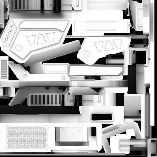 Sci-fi information panel