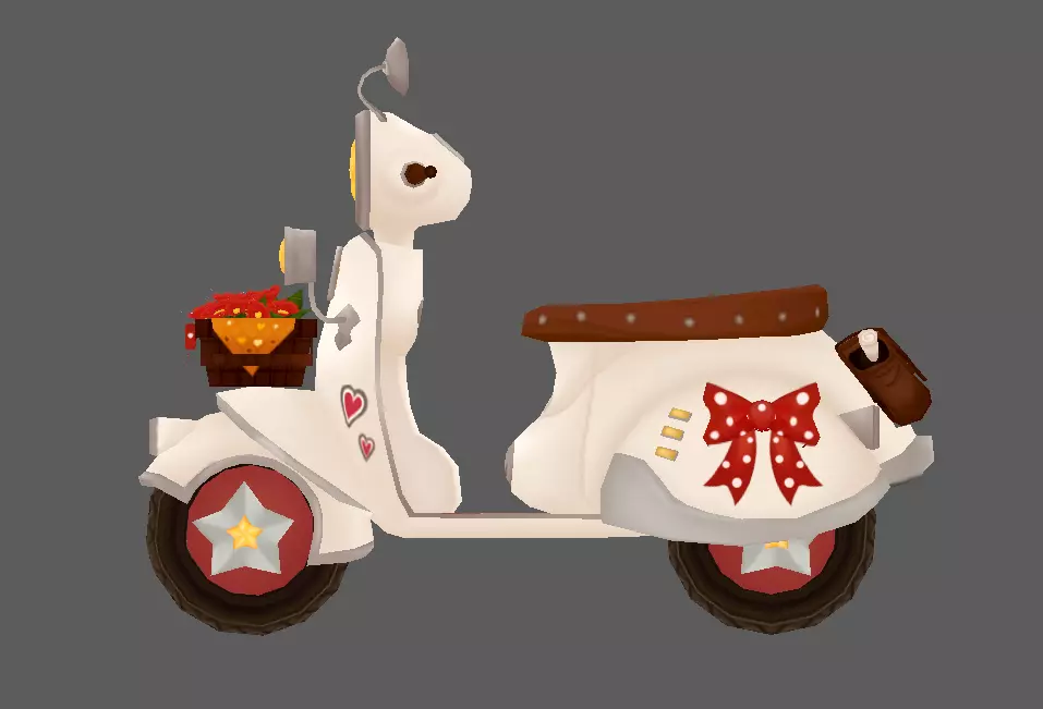 vehicle lowpoly Low-poly 3D model
