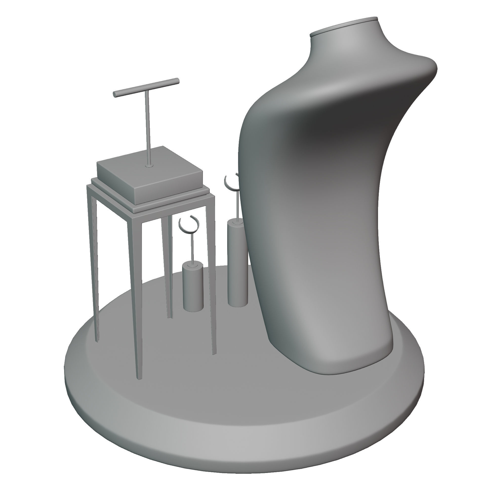 Jewelry Stand Vol 5 3D print model 3D print model_7