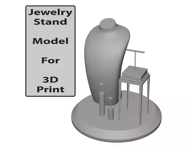 Jewelry Stand Vol 5 3D print model 3D print model