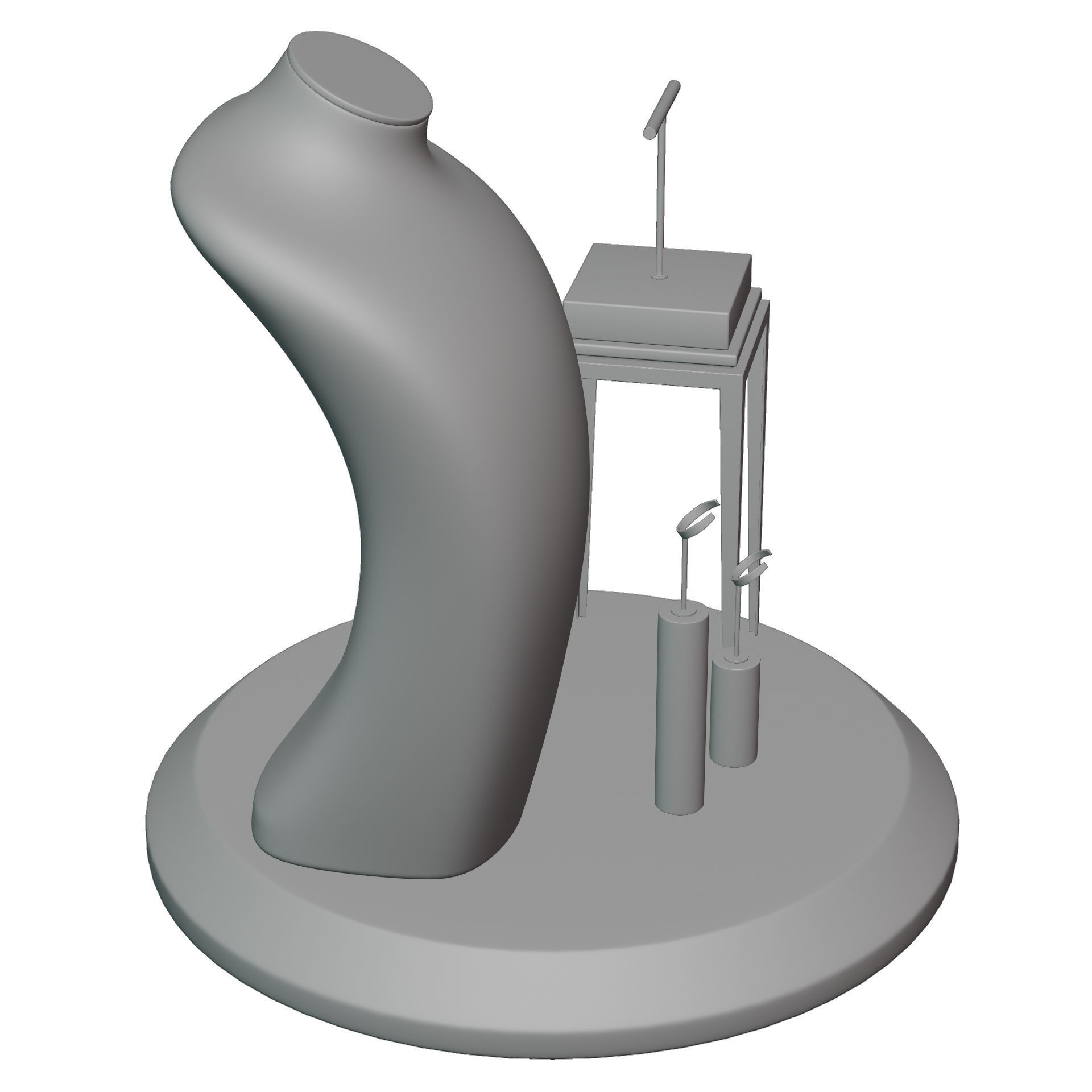 Jewelry Stand Vol 5 3D print model 3D print model_4