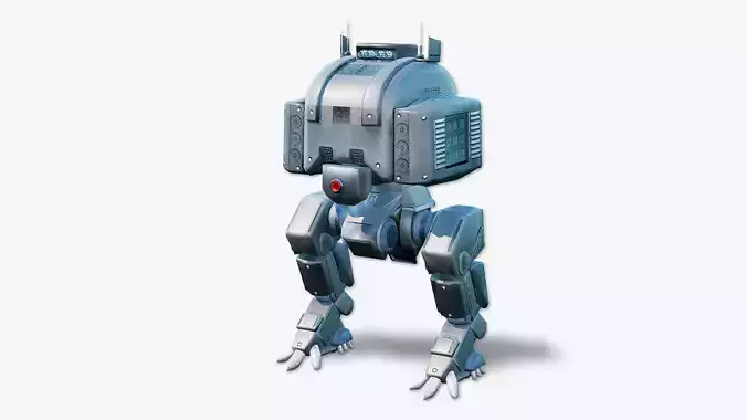 Legio - Heavy Battle Mech Low-poly 3D model