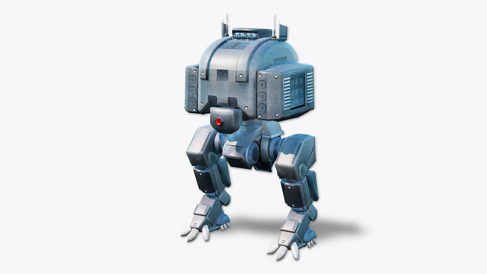 Legio - Heavy Battle Mech Low-poly 3D model_0