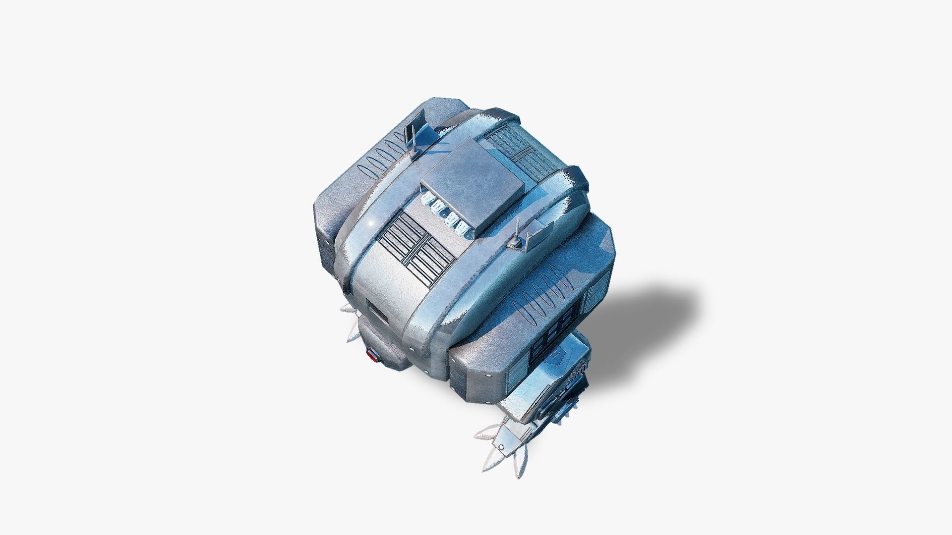 Legio - Heavy Battle Mech Low-poly 3D model_5