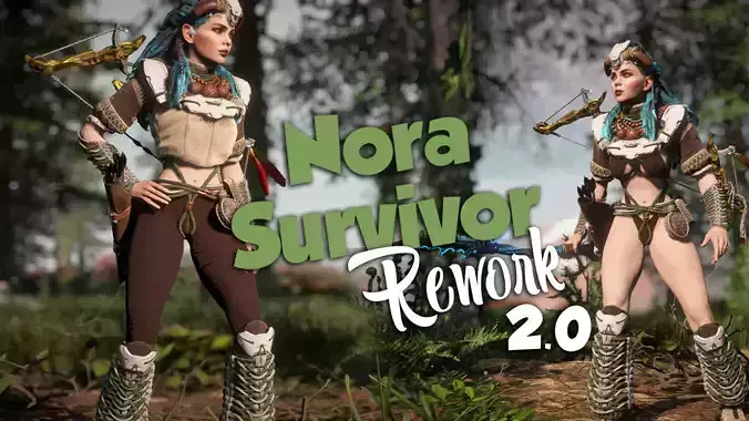 HZD - Nora Survivor Rework v2 Mod - Not a 