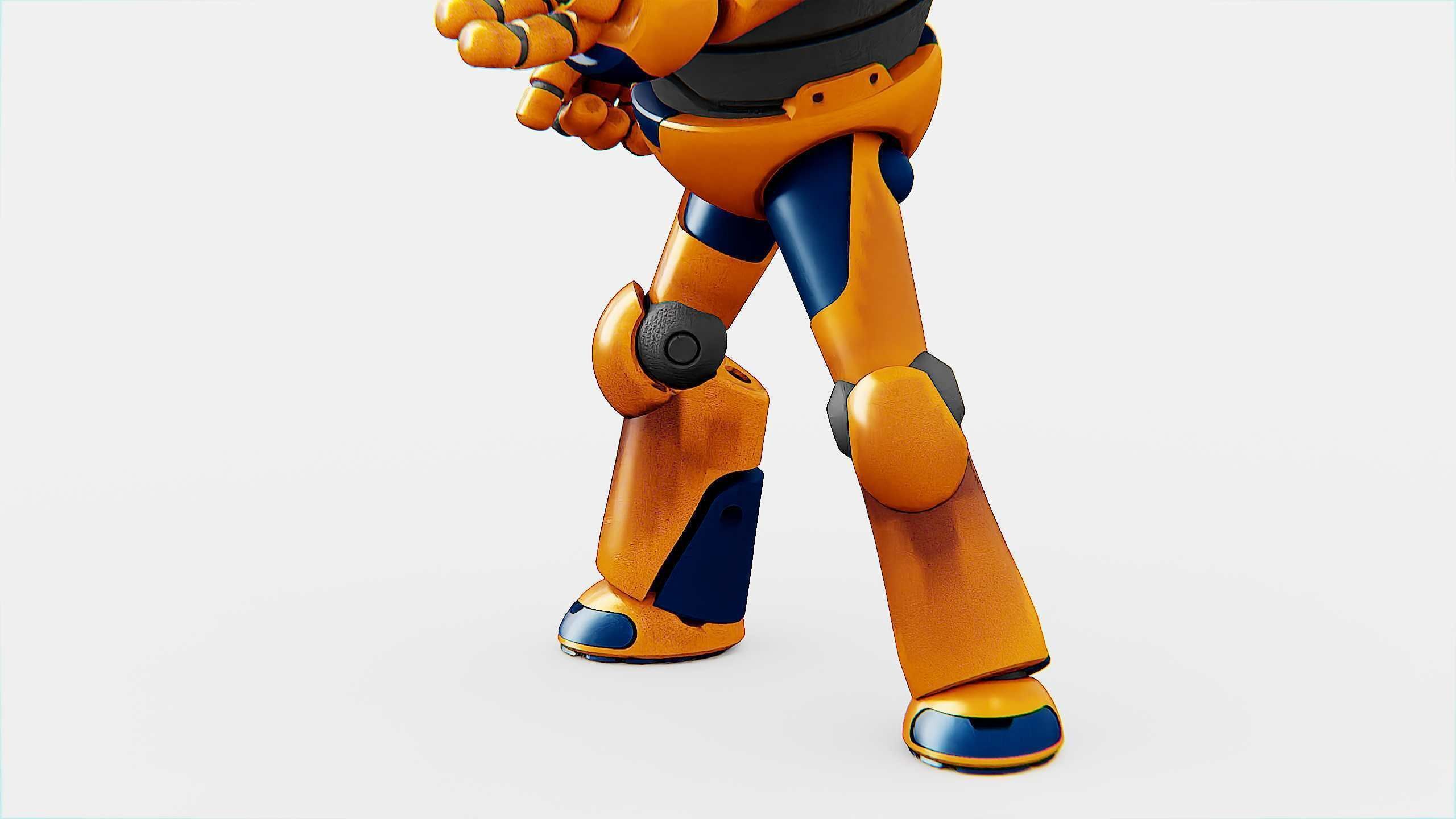 BATTLE DROID MOLLY  Rigged for Unreal Engine - Unity - MIXAMO 3D model_19