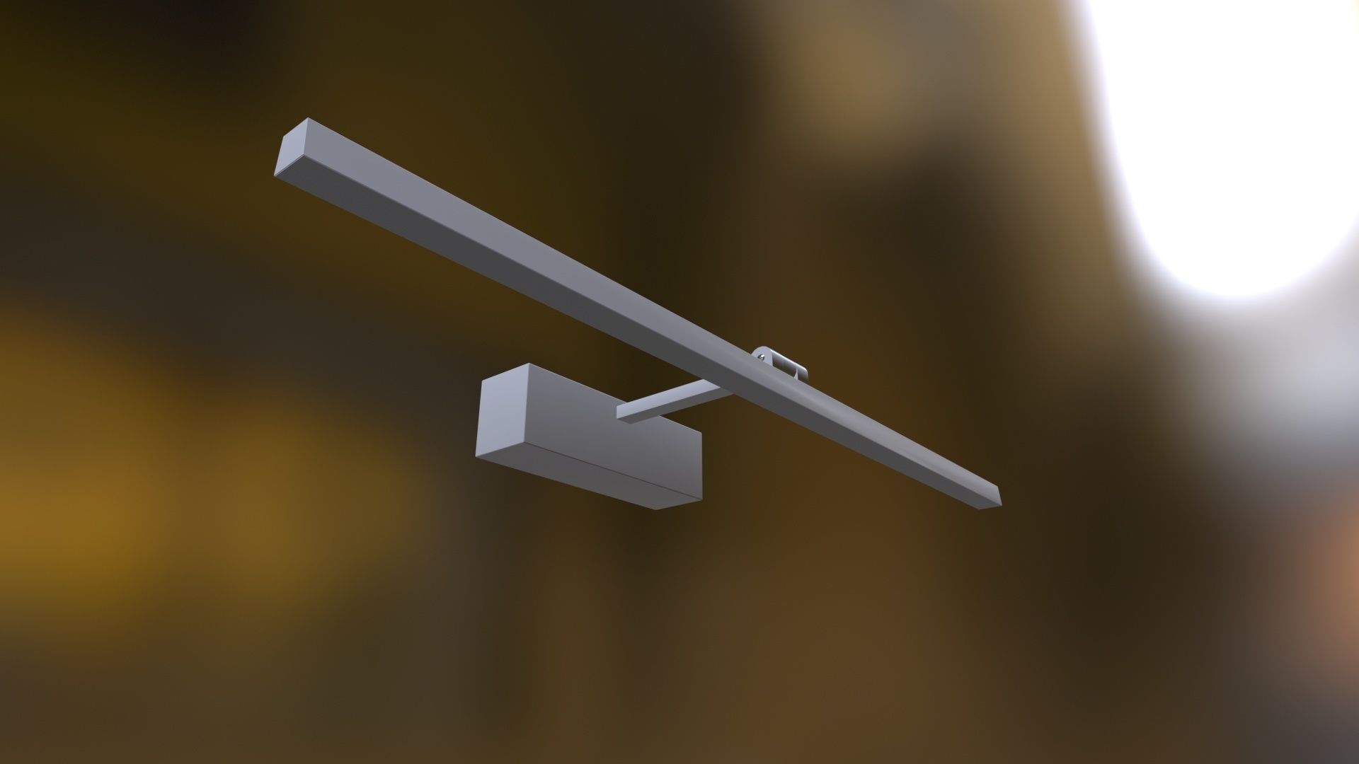 Wall Lamp 3D model_3