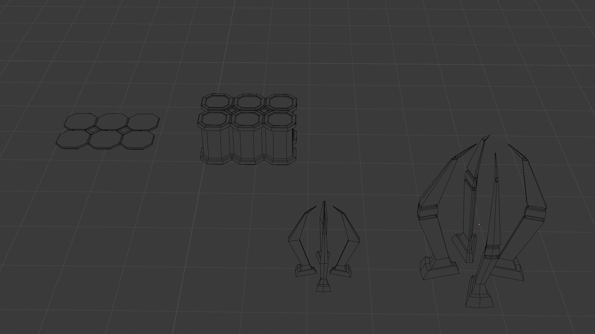 Mechanical pack - 36 Main Parts Low-poly 3D model_19