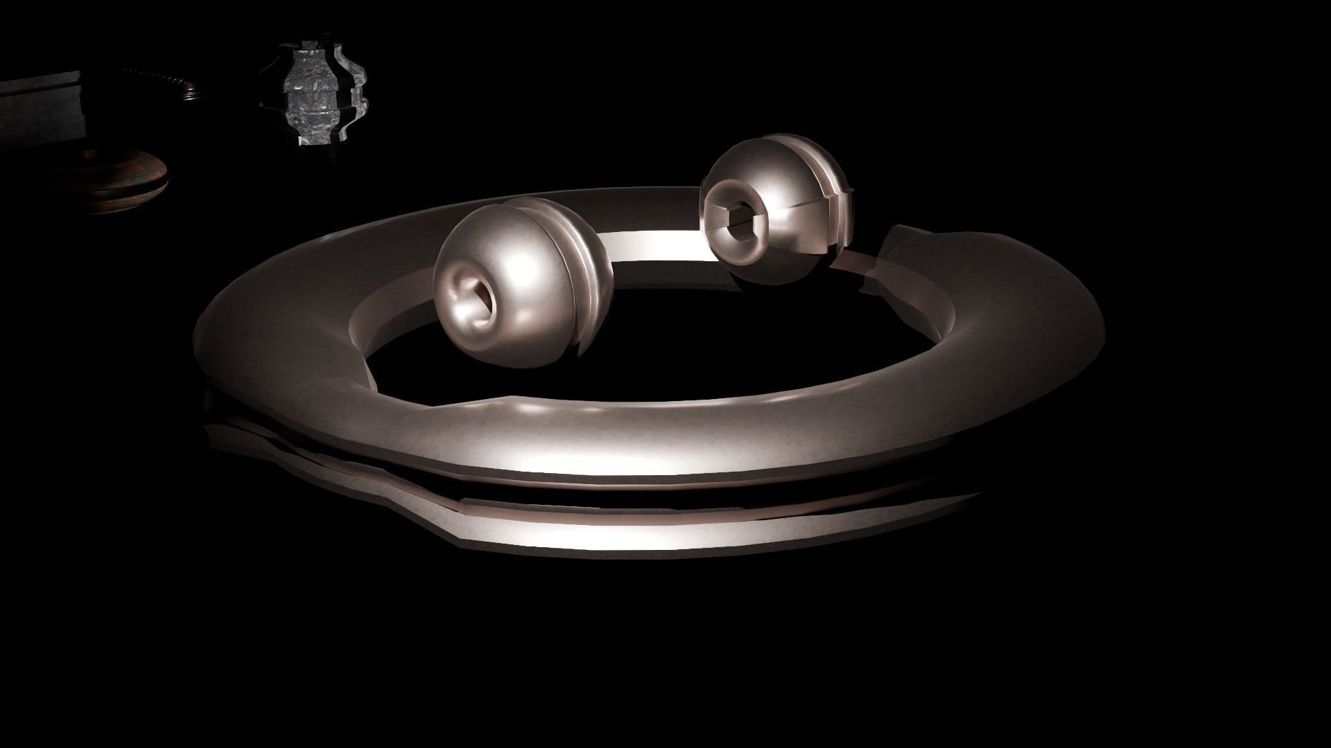 Mechanical pack - 36 Main Parts Low-poly 3D model_2