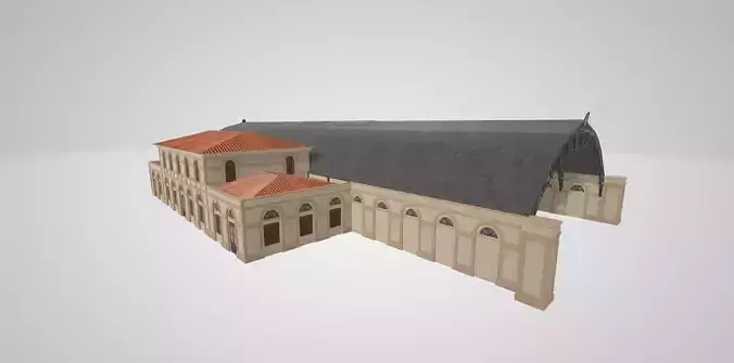 Arezzo railway station 3D model