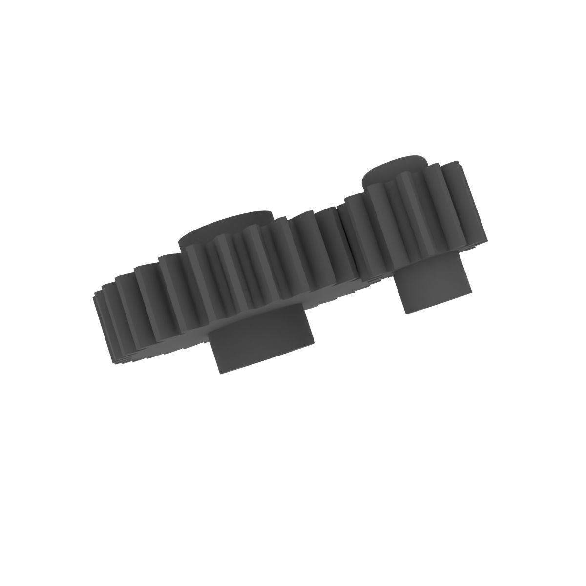 Gear sets driving and driven STIHL 48166402400 48166402401 3D print model_6