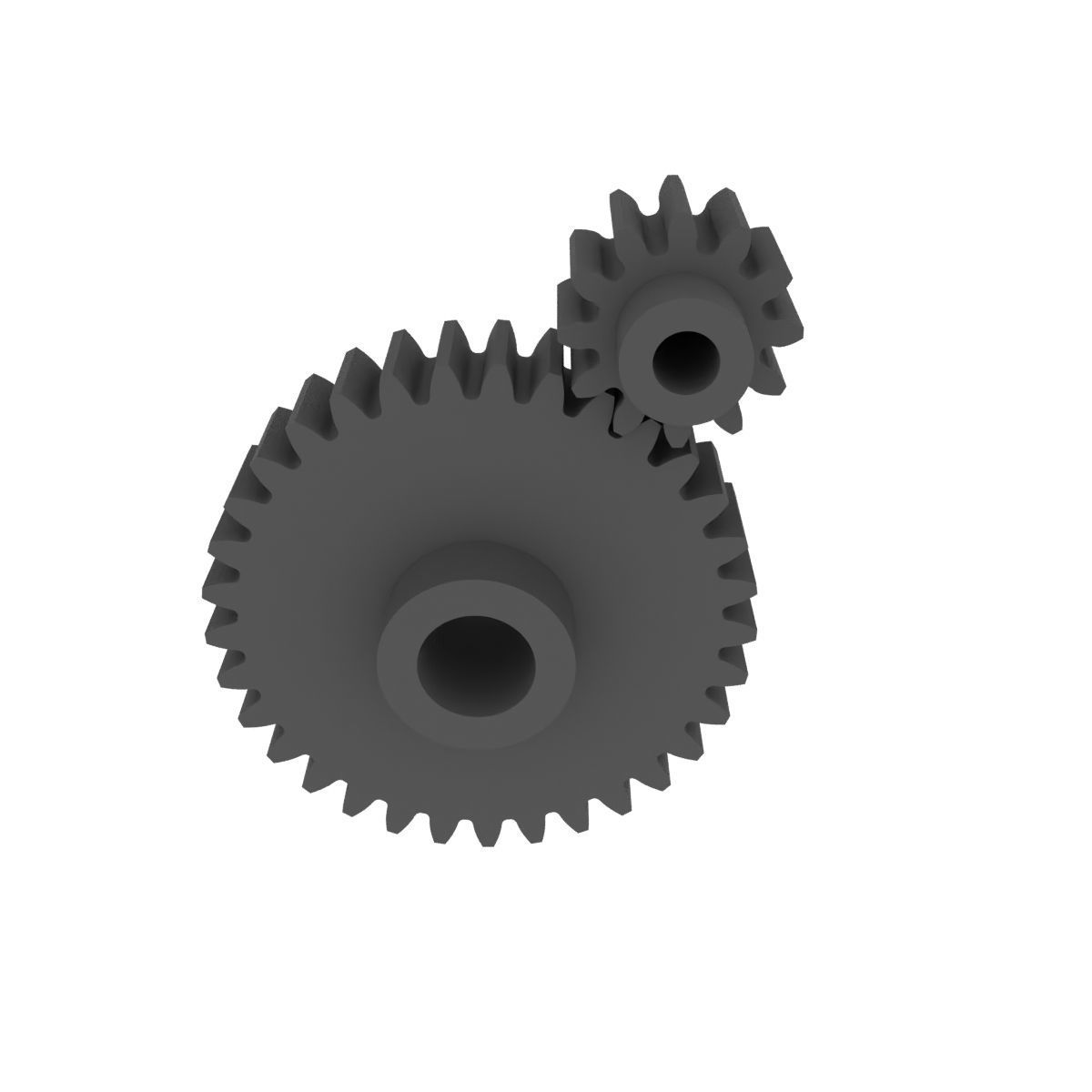 Gear sets driving and driven STIHL 48166402400 48166402401 3D print model_7