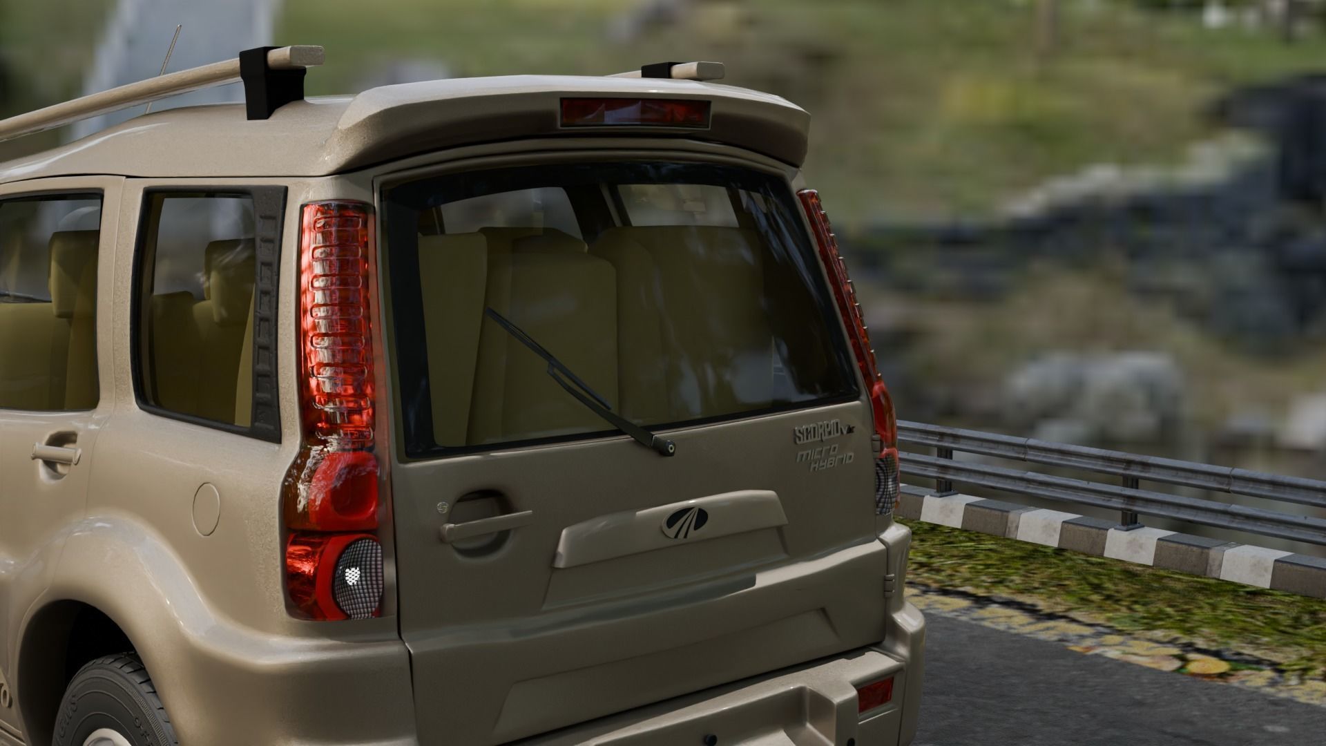 Mahindra Scorpio SUV  3D model_7