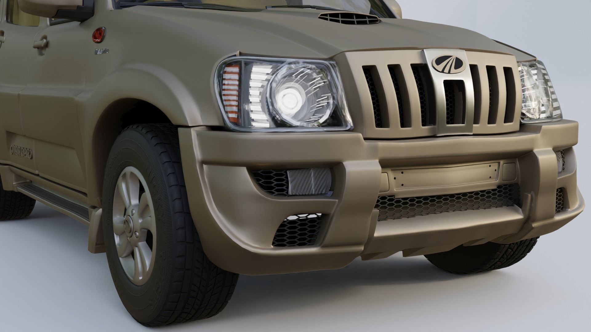 Mahindra Scorpio SUV  3D model_8