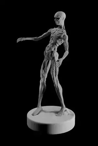 Zombie 3D printable model