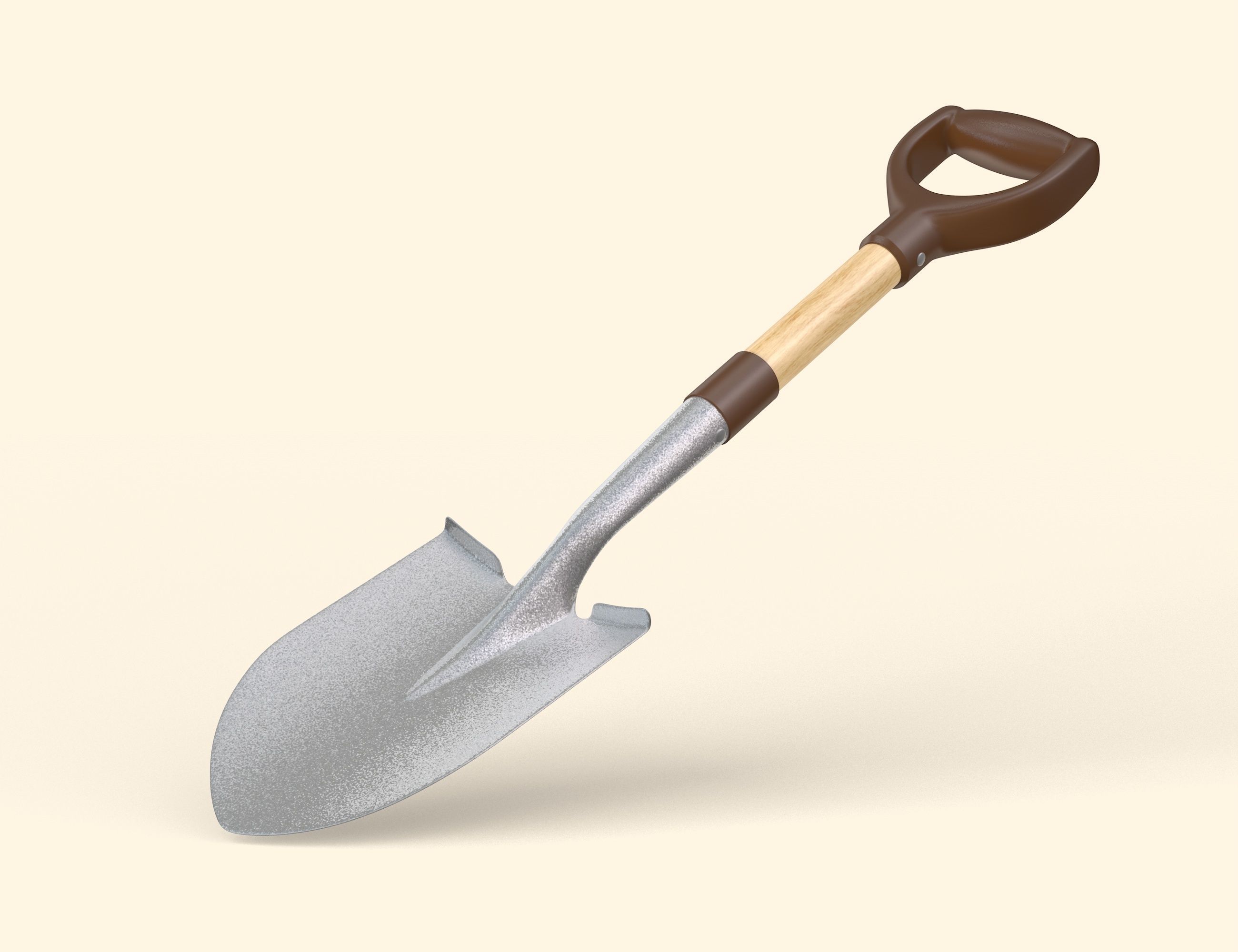 Shovel 3D model_4