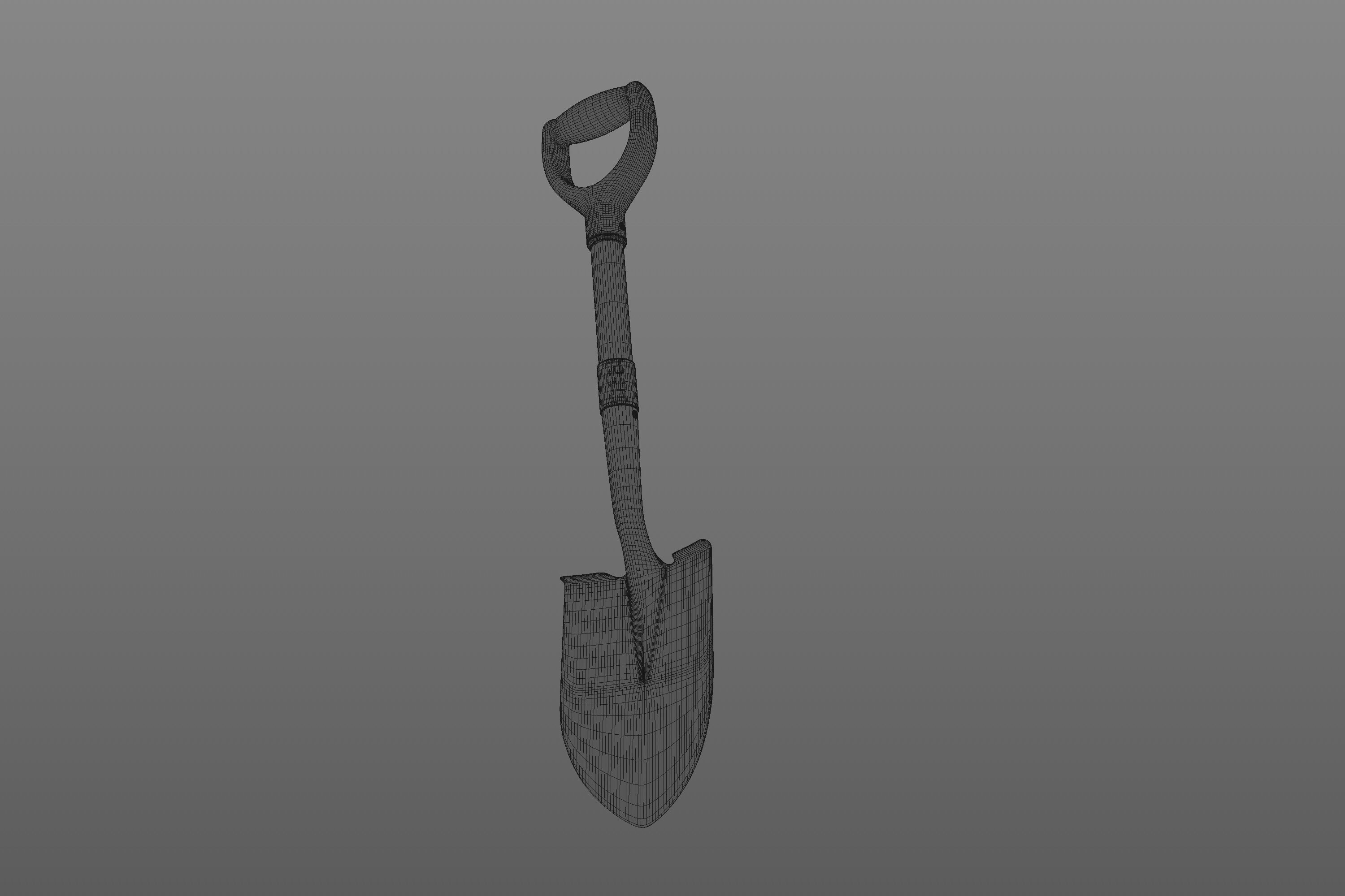 Shovel 3D model_8